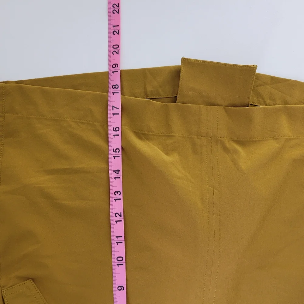 Athleta Vienna High Waist Snap Button Pocket Cargo Skort Skirt